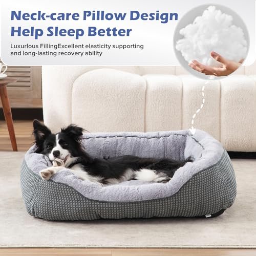 INVENHO Orthopedic Medium Dog Bed - Soft, Washable & Anti-Slip Design - Image 3