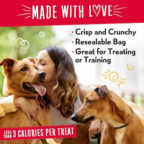 Charlee Bear Grain-Free Crunchy Dog Treats, Bacon & Blueberry, 8 oz - Image 3