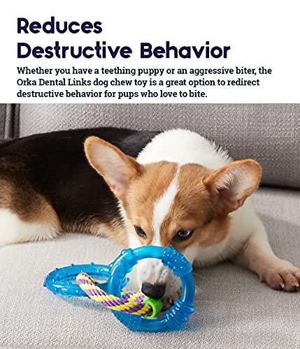 Petstages Orka Dental Links Chew Toy – Durable & Interactive Dog Toy - Image 5