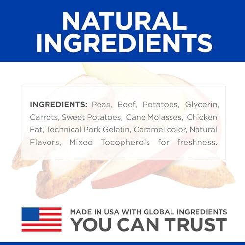 Hill's Grain-Free Soft Dog Treats, Beef & Sweet Potato, 8 oz Bag - Image 5