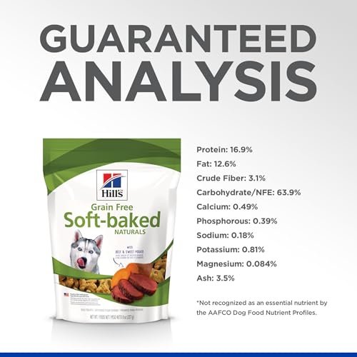 Hill's Grain-Free Soft Dog Treats, Beef & Sweet Potato, 8 oz Bag - Image 10