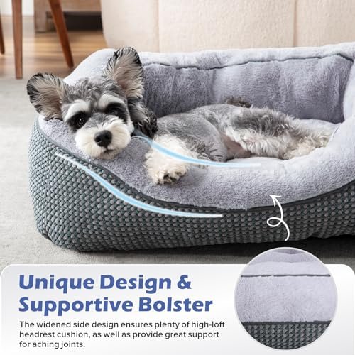 INVENHO Orthopedic Medium Dog Bed - Soft, Washable & Anti-Slip Design - Image 4