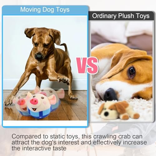 Mity Rain Interactive Dog Toy – Rolling, Jumping, Vibrating Ball with Sound - Image 6