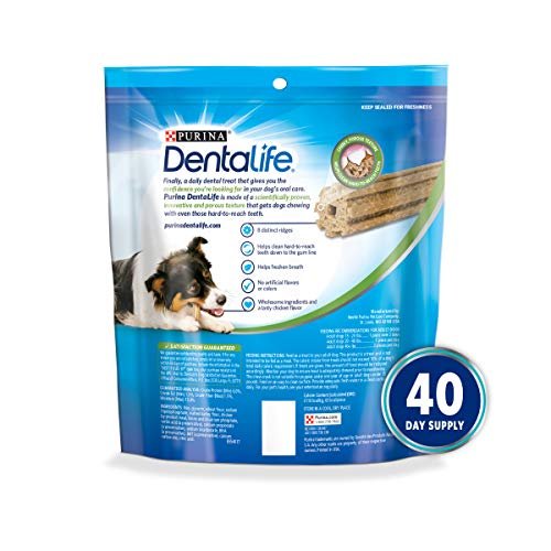 Purina DentaLife Dental Chews for Small/Medium Dogs, Chicken, 40ct - Image 7