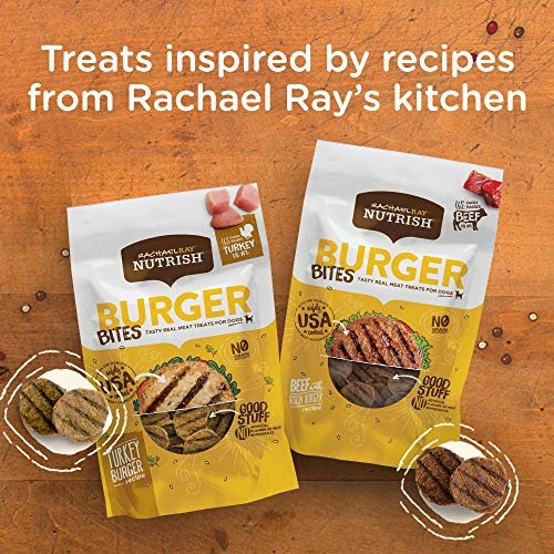 Rachael Ray Nutrish Burger Bites Dog Treats, Beef & Bison, Grain-Free - Image 3