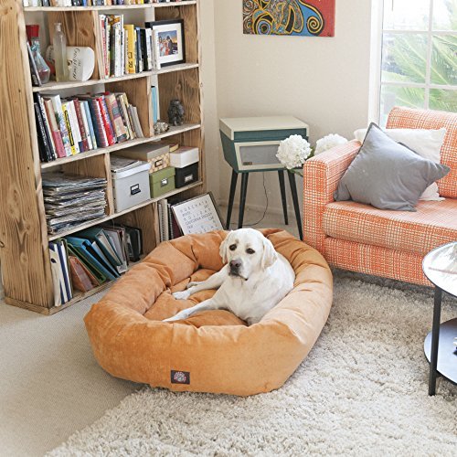 Majestic Pet 40" Calming Micro Velvet Dog Bed – Soft, Washable, Supportive - Image 7