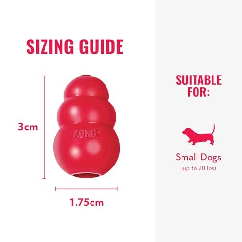 KONG Classic Dog Toy – Durable, Treat-Dispensing Chew & Fetch Toy - Image 3