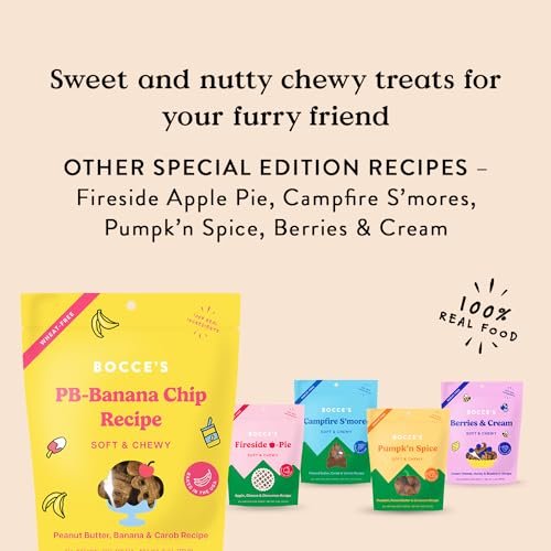Peanut Butter Banana Dog Treats – Soft, Natural, Wheat-Free, 6 oz - Image 4