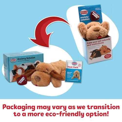 Snuggle Puppy Heartbeat Toy – Calming Aid for Dogs & Anxiety Relief - Image 2