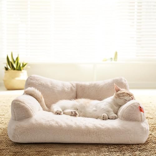 Soft Washable Pet Bed for Cats & Small Dogs – Anti-Slip Calming Sofa - Image 8