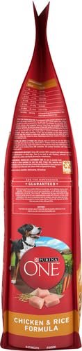 Purina ONE Chicken & Rice Dry Dog Food, High Protein, 8 lb Bag - Image 3