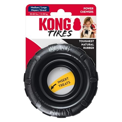 KONG Extreme Tire Dog Toy – Tough Rubber, Treat Dispensing, Large Breed - Image 8