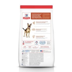 Hill's Science Diet Large Breed, Senior Adult 6+, Large Breed Senior Premium Nutrition, Dry Dog Food, Chicken Recipe, 33 lb Bag