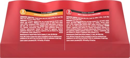 Purina ONE Wet Dog Food Variety Pack, Chicken & Beef, 6 Cans, 13 oz - Image 3