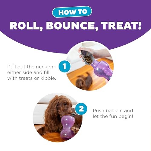 Outward Hound Planet Dog Double Snoop Interactive Treat Dispensing Toy - Image 4