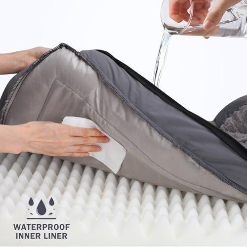 INVENHO Orthopedic XL Dog Bed - Washable Foam Sofa with Waterproof Cover - Image 3