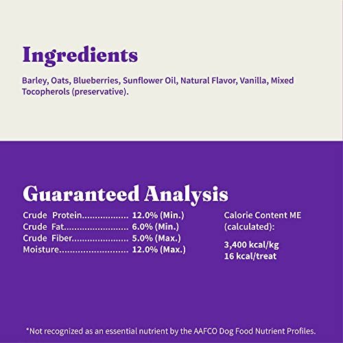Halo Vegan Dog Treats – Plant-Based, Oats & Blueberries, 8oz Pouch - Image 6