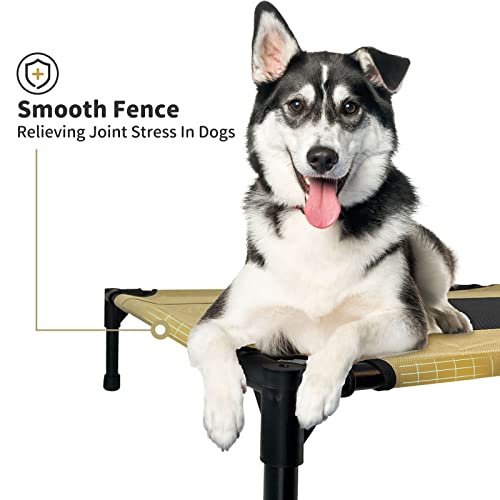 FIOCCO Elevated Dog Bed - Chew-Proof, Heavy-Duty Raised Cot for XL Dogs - Image 2