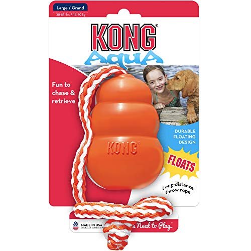 KONG Aqua Floating Dog Toy - Durable Water Retrieval Toy for Large Dogs - Image 3