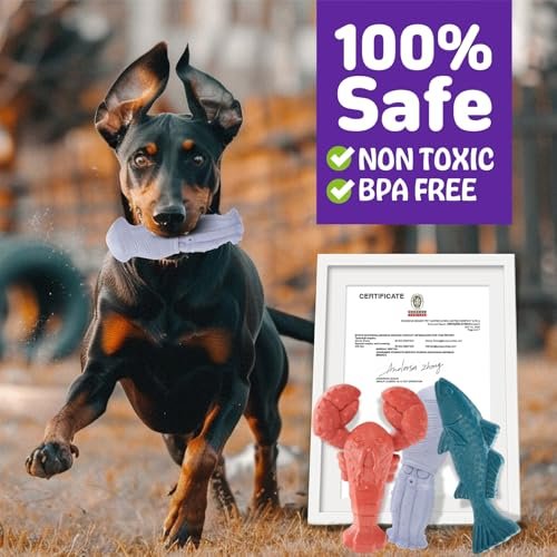 Kimee Indestructible Dog Chew Toys, 3-Pack for Aggressive Chewers - Image 6