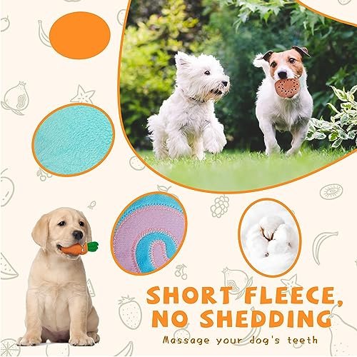 QTwoof 20-Pack Squeaky Plush Dog Toys Set - Cute, Interactive & Fun - Image 3