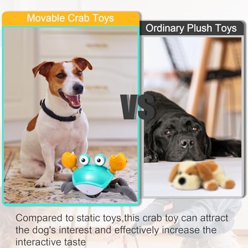 Interactive Crawling Crab Toy with Music, Lights & Obstacle Avoidance - Image 2