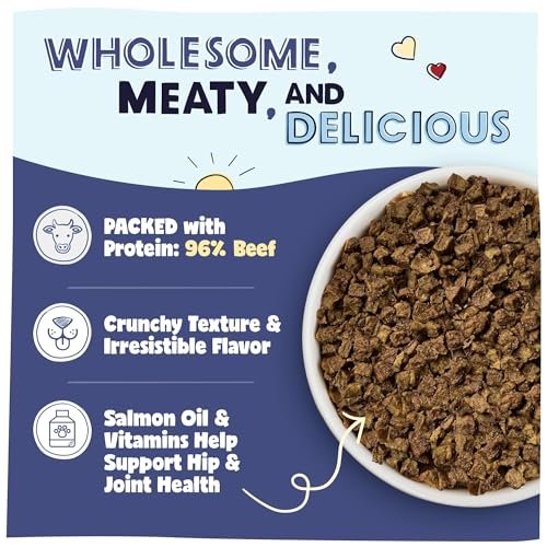 Pawstruck Air-Dried Dog Food, Grain-Free Beef, High-Protein, 2lb Bag - Image 2
