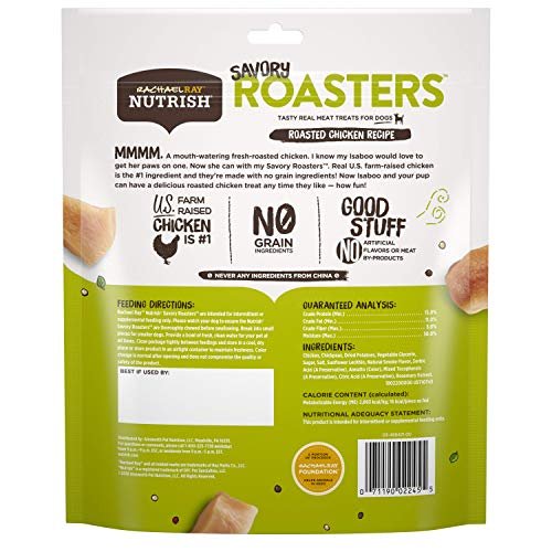 Rachael Ray Nutrish Savory Roasters Dog Treats, Chicken, Grain Free - Image 3