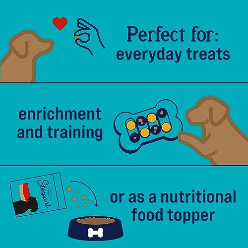 Stewart Freeze-Dried Beef Liver Dog Treats, High-Protein, 12oz Tub - Image 6