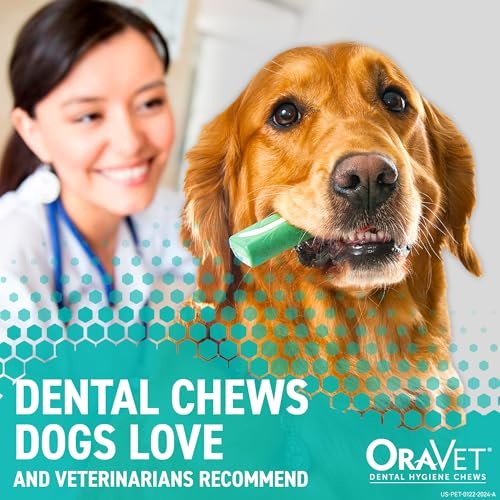 ORAVET Dental Chews for Small Dogs, Tartar Control & Fresh Breath, 30 Ct - Image 2