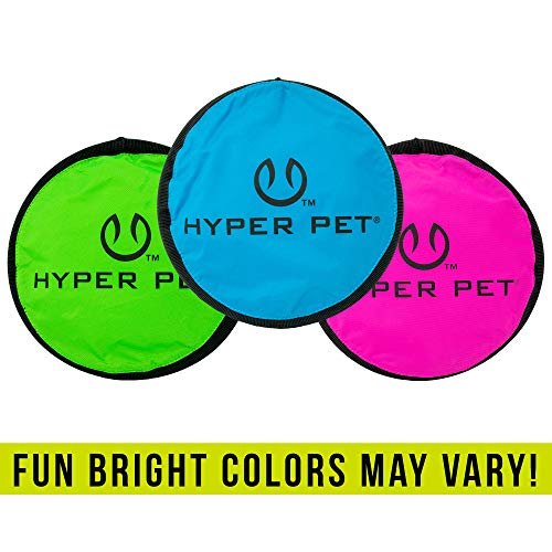 Hyper Pet Flippy Flopper Dog Frisbee – Soft, Floating Fetch Toy, 9" - Image 3