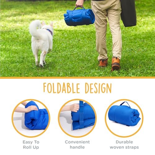 Foldable Travel Dog Bed – Water Resistant, Washable, for Medium Dogs - Image 2