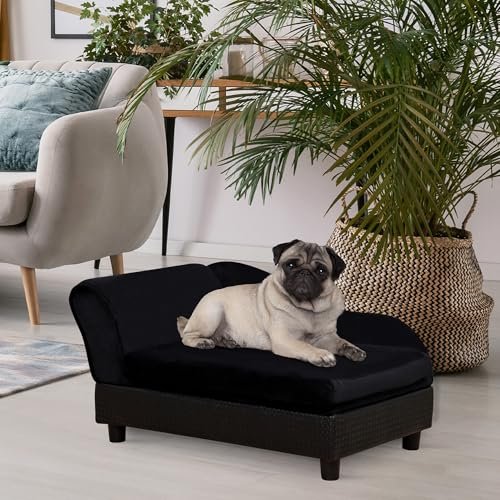 Luxury Dog Couch with Hidden Storage – Soft Foam Pet Sofa for Small Dogs - Image 2