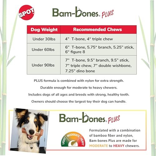 Durable Beef-Flavored Dog Chew Toy for Aggressive Chewers, 6" - Image 2