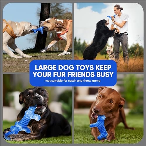 LEGEND SANDY Tough Dog Chew Toy for Aggressive Chewers, Durable Bone - Image 8