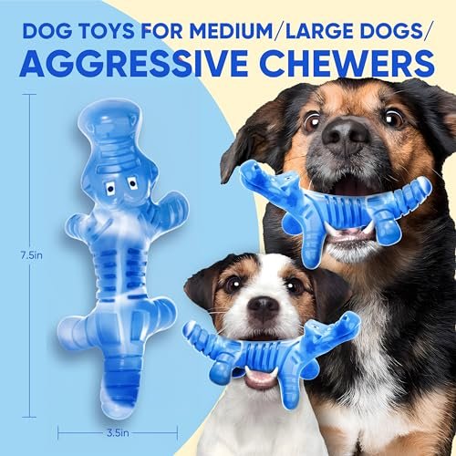 LEGEND SANDY Tough Dog Chew Toy for Aggressive Chewers, Durable Bone - Image 6