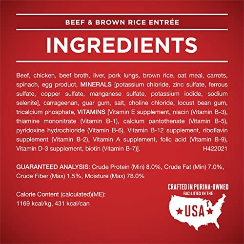 Purina ONE Wet Dog Food Variety Pack, Chicken & Beef, 6 Cans, 13 oz - Image 6