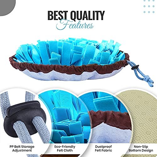 TOMAHAUK Snuffle Mat for Dogs – Interactive Puzzle Toy for Enrichment - Image 4