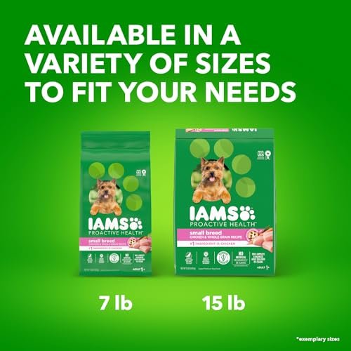 IAMS Small Breed Adult Dry Dog Food with Real Chicken, 7 lb Bag - Image 12