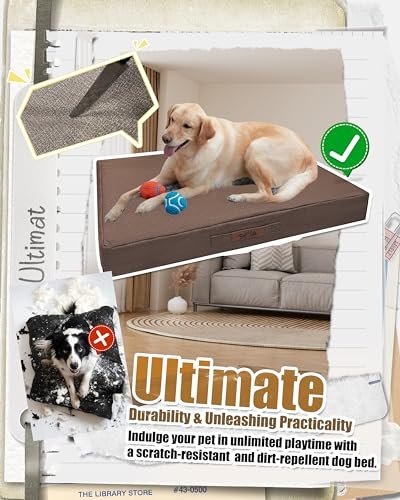 Indestructible XL Chew Proof Dog Bed – Waterproof, Orthopedic & Durable - Image 3