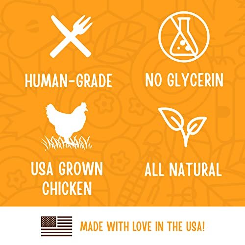 Full Moon Human-Grade Chicken Dog Treats, All-Natural, 16 oz - Image 5