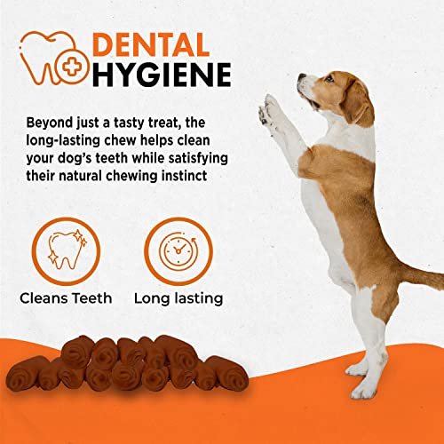 Canine Naturals Rawhide-Free Peanut Butter Dog Chews, 10 Pack, 5" - Image 5