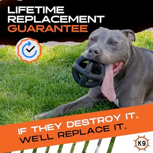 Monster K9 Indestructible Dog Ring - Tough Chew Toy for Large Breeds - Image 5
