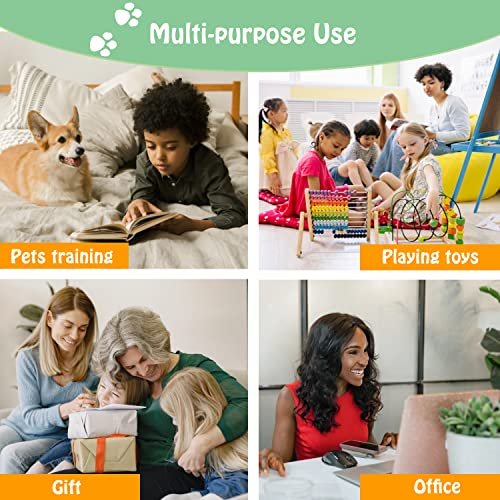 Talking Pet Button with Voice Recording – 30s Training Buzzer, 4-Pack - Image 7