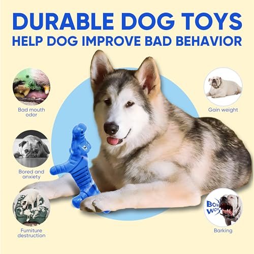 LEGEND SANDY Tough Dog Chew Toy for Aggressive Chewers, Durable Bone - Image 7