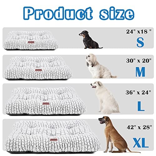 Cozy Small Dog Crate Pad: Soft Fluffy Kennel Cushion with Anti-Slip Base - Image 6