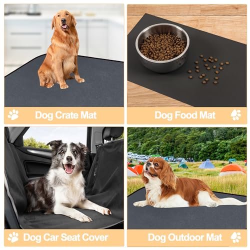 Waterproof Dog Crate Mat Liner 29"x48" Washable Non-Slip Pee Pad - Image 7