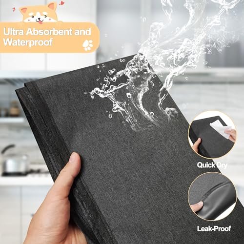 Waterproof Dog Crate Mat Liner 29"x48" Washable Non-Slip Pee Pad - Image 4