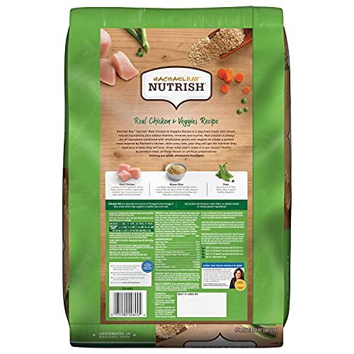 Rachael Ray Nutrish Natural Dry Dog Food, Chicken & Veggies, 14 lb - Image 3