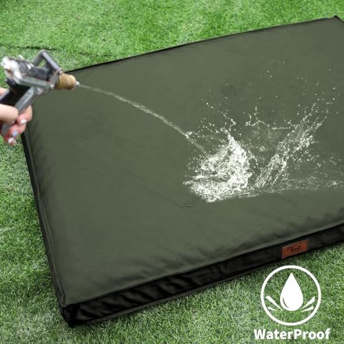 Outdoor Waterproof Orthopedic Dog Bed - Large, Cooling, Washable Cover - Image 4
